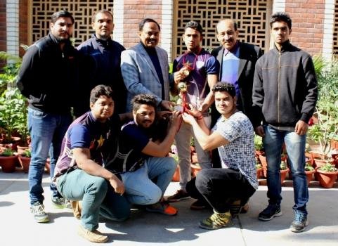 APGC wins three medals including Gold medal in inter college weight lifting comp