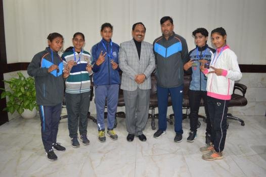 Students won Bronze Medal in Cycling