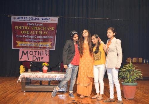 State level Inter-College Poetry Recitation, Speech and One Act Play competition